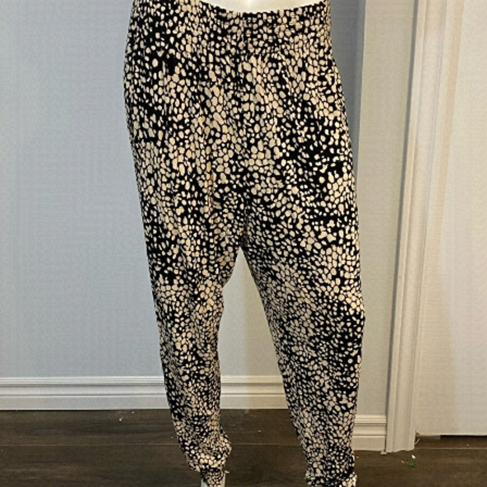 H&m Basic Elastic waist hem Relaxed Wide Leg